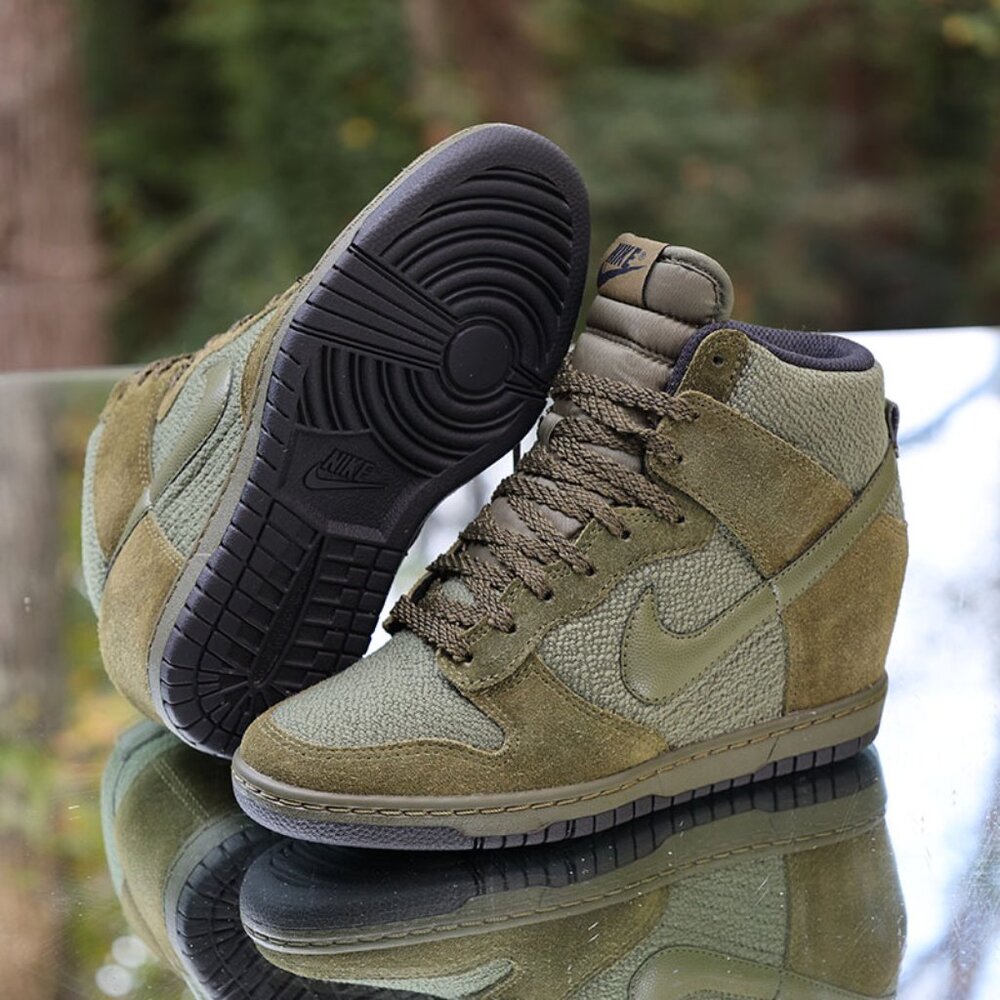 Nike Dunk Sky Hi Rough Green 2014 - Picture 7 of 13